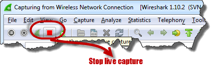 Ultimate guide to Network Sniffers Stop live capture