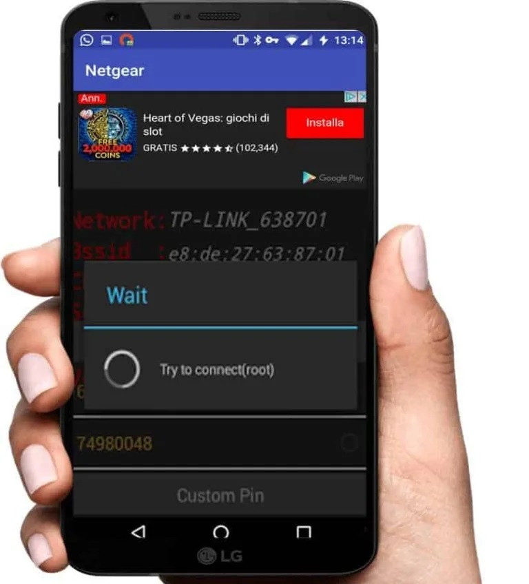 Android mobile phone will automatically connect to wifi. 768x1001 1