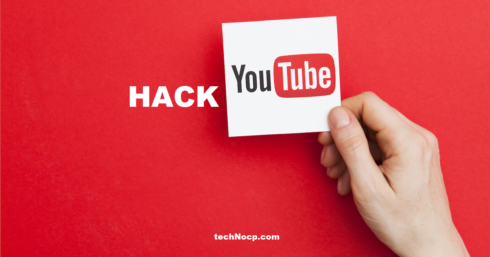 How To Recover A Hacked YouTube Account Or Channel (2021) - TechNoCP